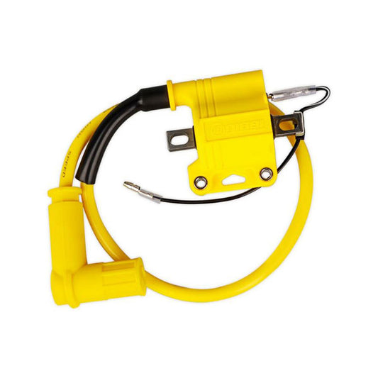 BS0422 - NIBBI High Voltage Coil For Electronic Ignition In Yellow