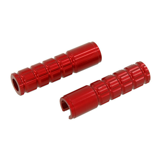 BS0425 Red Anodised Foot Pegs