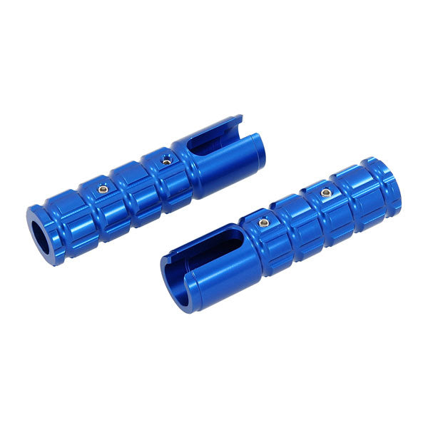 BS0441 - Blue Anodised Foot Pegs