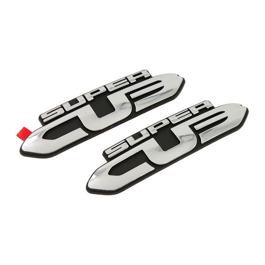 BS0476 - Super Cub Plastic Chrome Side Panel Badge