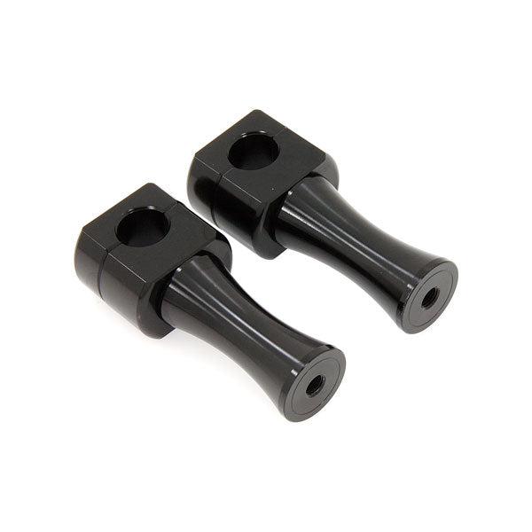 BS0489-BLACK Kepspeed Alloy 100mm Handlebar Riser Clamp in Black