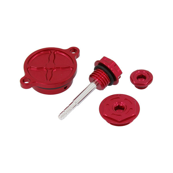 BS0512-RED - Zongshen 190CC CNC Red Dress Up 4pc Kit