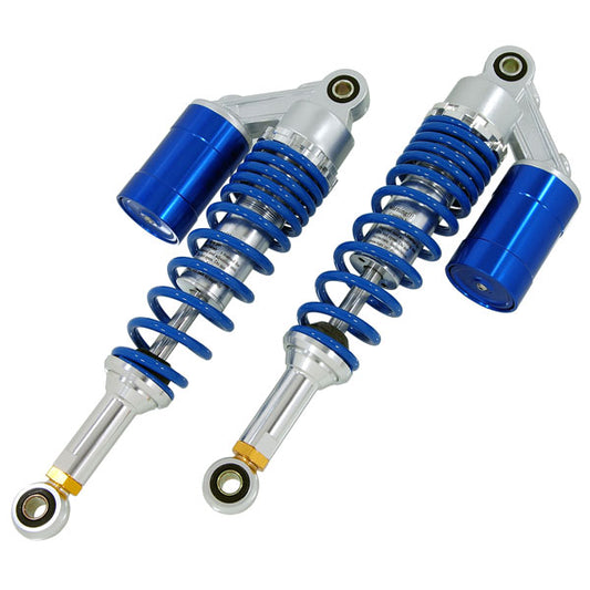 BS0657-BLUE Gas shock absorbers 330mm Blue for Honda Dax Monkey & Skyteam