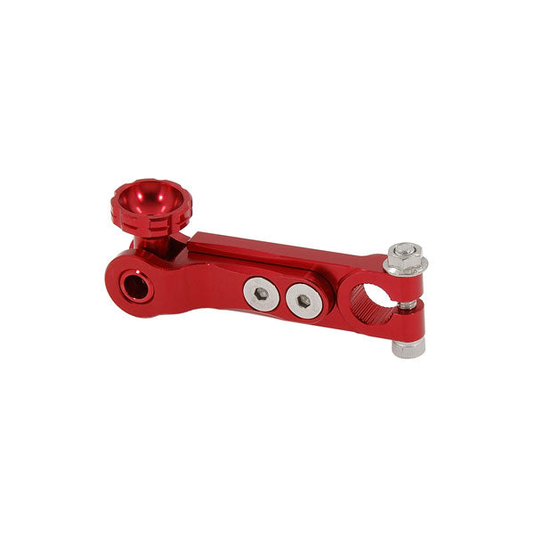 BS0719-RED - DX MUNK CUB CNC Adjustable Brake Arm Red