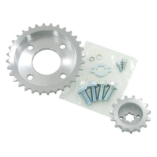 BS0813 - DAX 7mm Off Set Front & Rear Sprocket 15/38TH