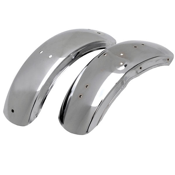 BS0910 - Chrome Fenders DX Front Fender With Holes For Bracket