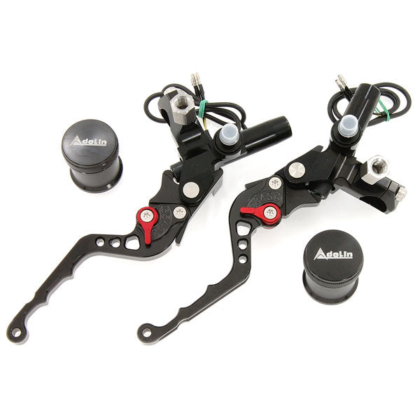 BS0981 - Munk Black CNC Lever with Oil Pumps