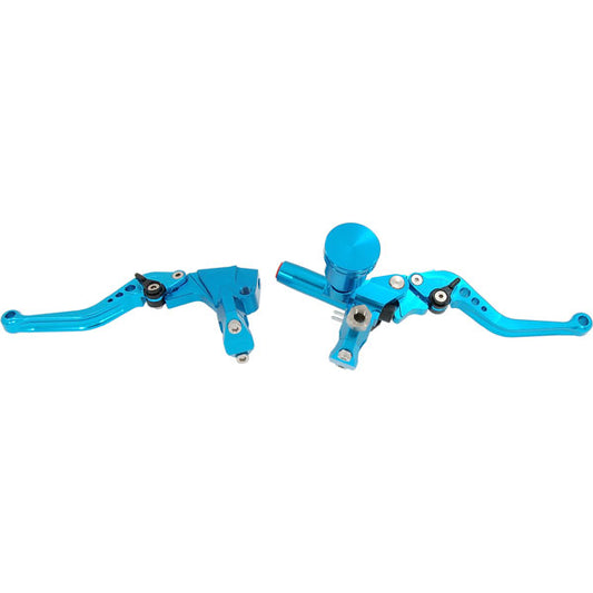 BS0983-BLUE - Munk DX Blue Alloy Levers Standard