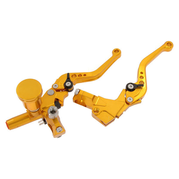 BS0983-GOLD - Munk DX Blue Alloy Levers Standard