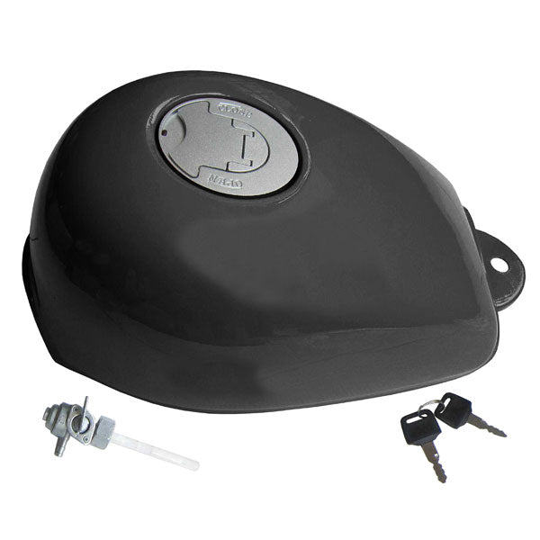 BS1234 - Black Munk Tank with Flat Fuel Cap