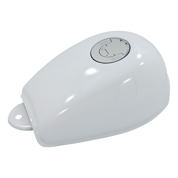 BS1235 - White Munk Tank With Flat Fuel Cap