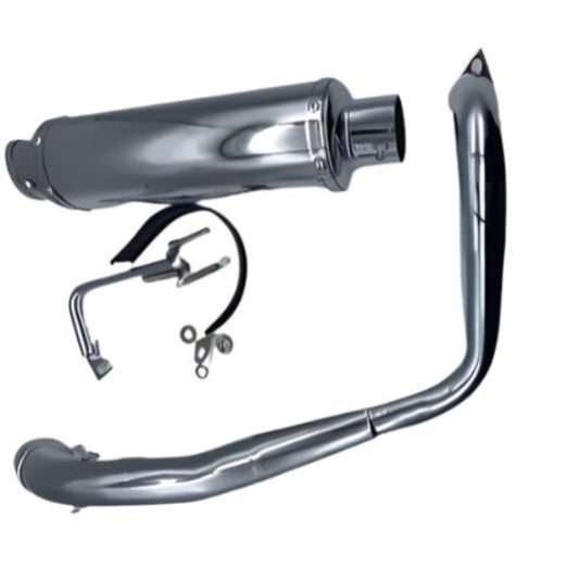 BS1246 - Chrome Downswept Exhaust