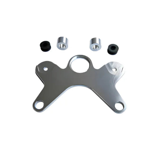 BS1315 - Alloy Plate for Speedo and Rpm Meters and Key Switch Hole