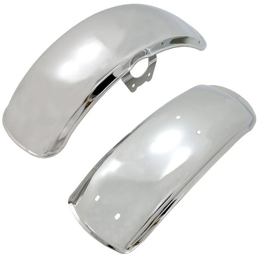 BS1336 -  SY Frame Only Front And Rear Fenders In Chrome