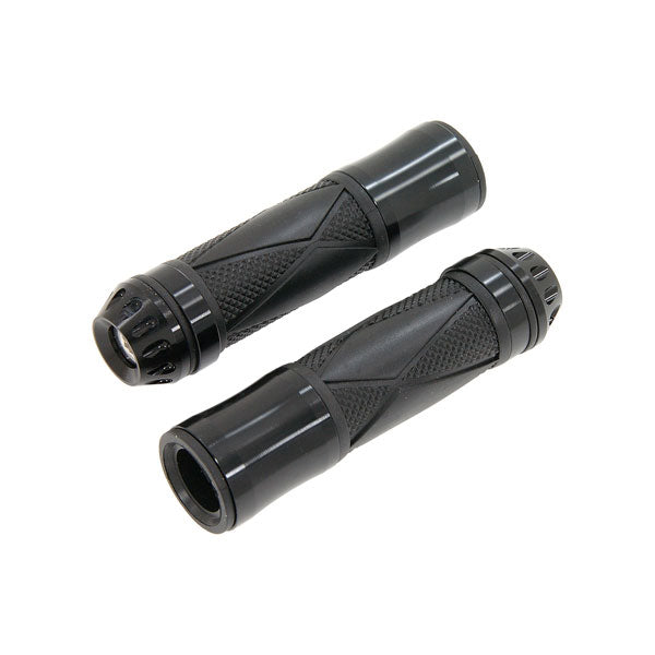 BS1473-BLACK - Handle Bar Grips with Black Ends