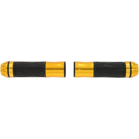 BS1473-GOLD - Handle Bar Grips with Gold Ends