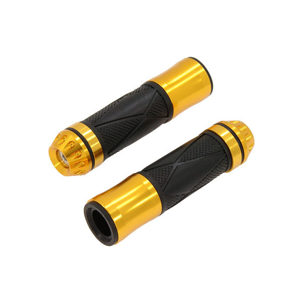 BS1473-GOLD - Handle Bar Grips with Gold Ends