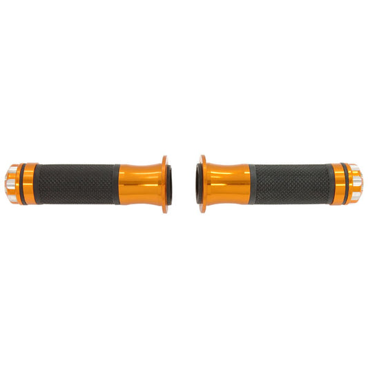 BS1474-GOLD - Handle Bar Grips with Gold Ends