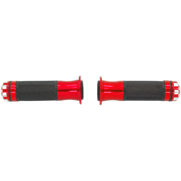 BS1474-RED - Handle Bar Grips with Red Ends