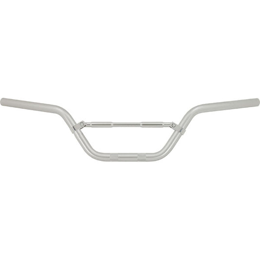 BS1672 - Alloy Silver Handle Bars With Cross Bar