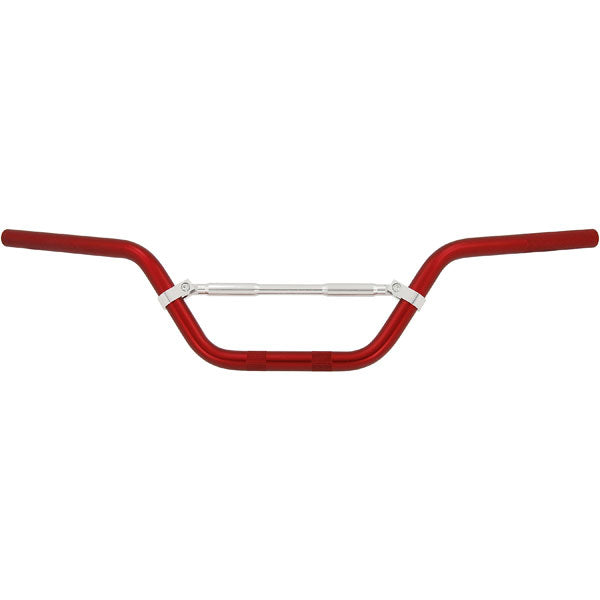BS1674 - Alloy Red Handle Bars with Cross Bar