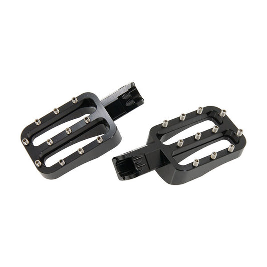 BS1929 - Black CNC Foot Pegs For Pit Bike