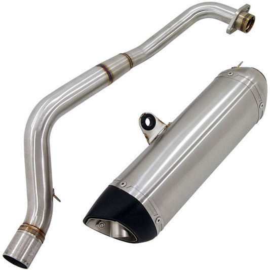 BS2099 - Down Swept Exaust For Cub Bike