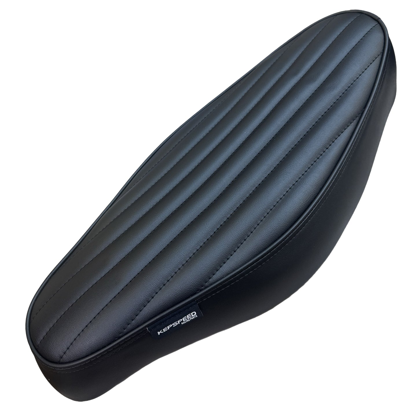 BS2258 - Cub Long Black Seat Vertical Stripe Clearance