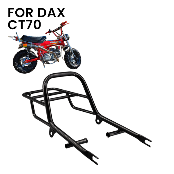 BS0066-BLACK - DX Rear Rack In Black No Lights DX