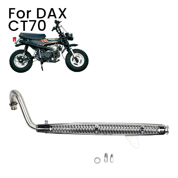 BS3500 - DAX Carbon Performance Upswept S/Steel Exhaust
