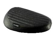BS2252 -  Cub Low Single Seat in Black Vertical Stripes