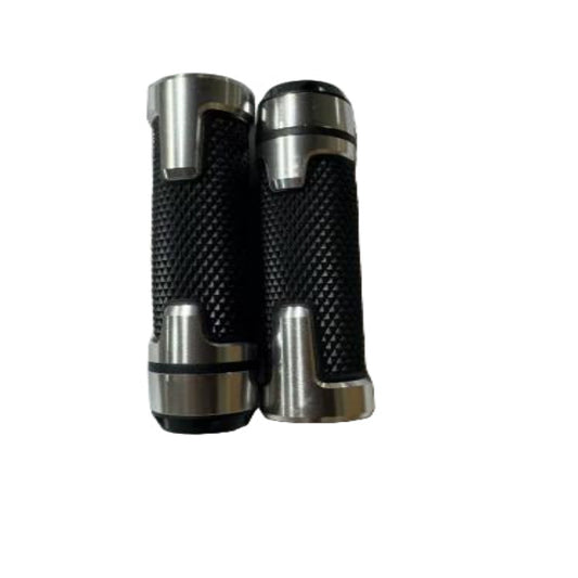 BS2275 - Handle Bar  Silver Grips  006b