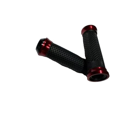 BS2271 - Handle Bar Red Grips  0833b
