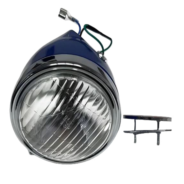 BS2179 - Small Z50a Headlight With Emblem In Blue