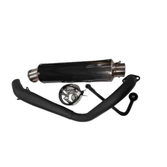 BS1411 - Dax Skyteam Monkey Smooth Carbon down Swept Exhaust
