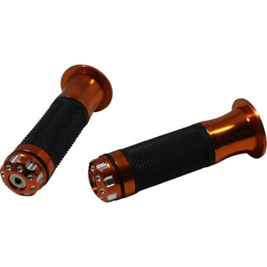 BS1474-GOLD - Handle Bar Grips with Gold Ends