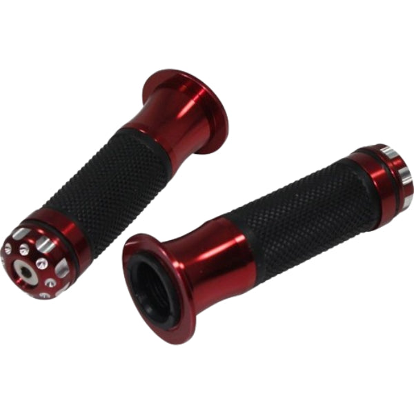 BS1474-RED - Handle Bar Grips with Red Ends
