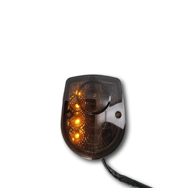 BS1184 - Smoked Rear LED Light With Built In Indicators For Honda Dax 50-70 & Skyteam