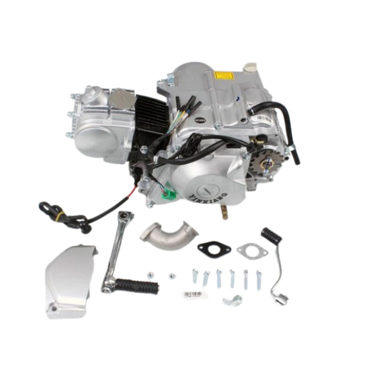 BS1037-YX YX 50cc 4 speed Manual Elec/Kick Silver