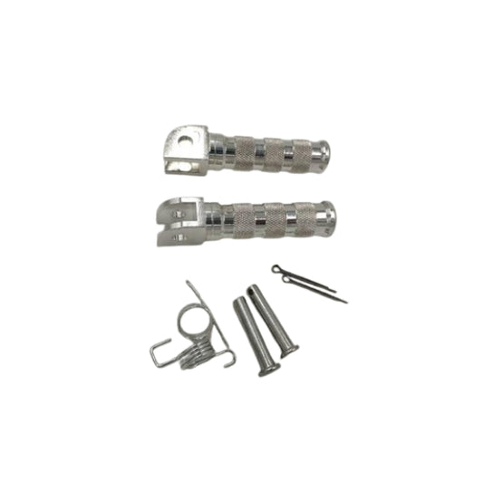 BS0405 - DX Munk Small Alloy Foot Pegs with Fittings