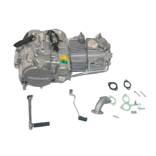 BS1117 - YX 160cc Kick Start 4 Speed Manual Clutch In Silver