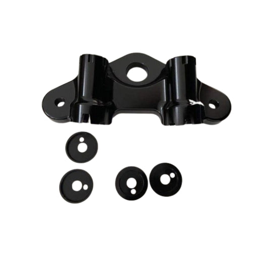 BS0704 - DX CNC Handle Bar Holder Black For Honda Old Timer DX