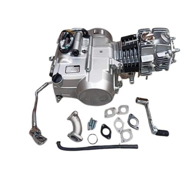 BS0185 Zongshen 125cc Kick Start Engine In Silver