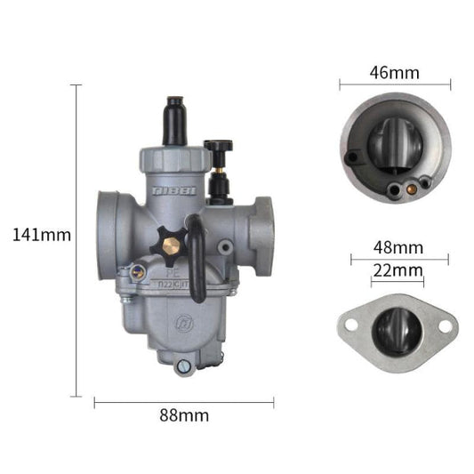BS1700 - Nibbi Carb Pe22 Flange Racing Version  Pe22fl-SP