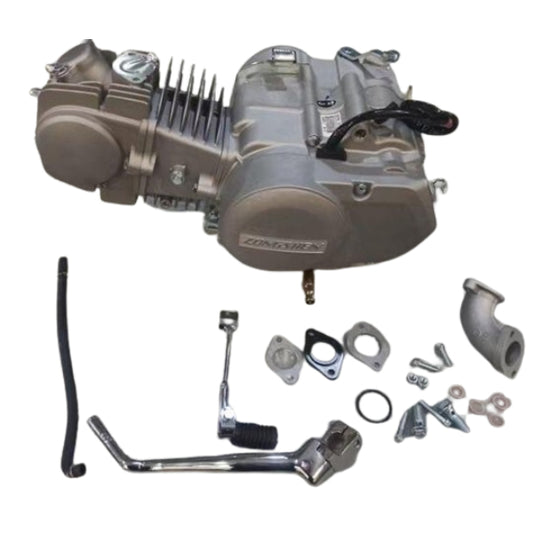 BS0603 Zongshen 140cc Kick Start Engine In Silver