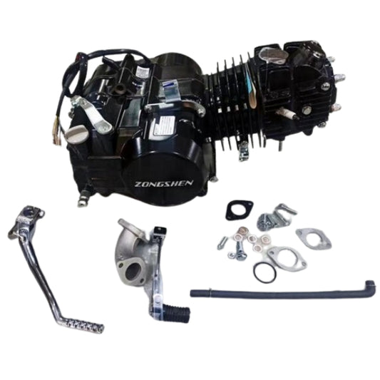 BS0603-BLACK Zongshen 140cc Kick Start Engine In Black