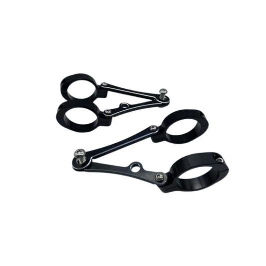 BS1263-BLACK - Light CNC Headlight Mounts for 30mm Forks