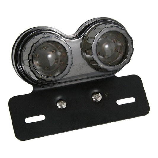 BS1861 - LED Rear Light With Smoked Round Lens and E Mark