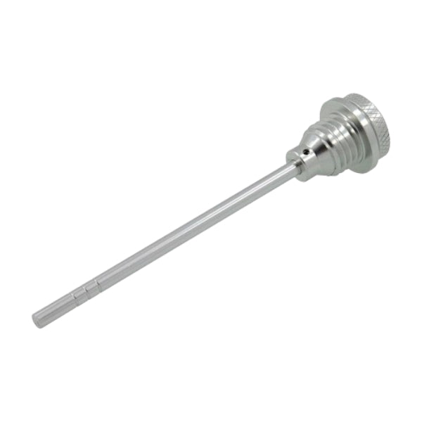 BS1260 NGU CNC Oil Dipstick In Silver For 125cc Engines