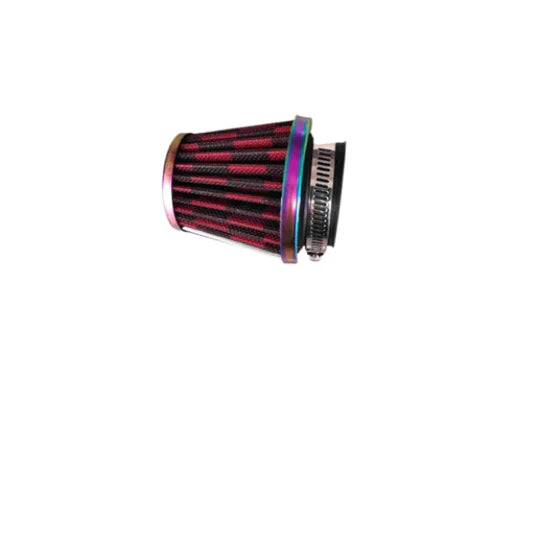 BS2148 - 42mm Air Filter in Red Check Metal
